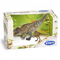 GIFT BOX DINOSAURS (2 FIGURINES)