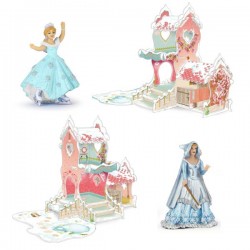 ENCHANTED WORLD SET W/FIGURINES