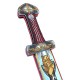 Épée de Viking, Harald, rouge